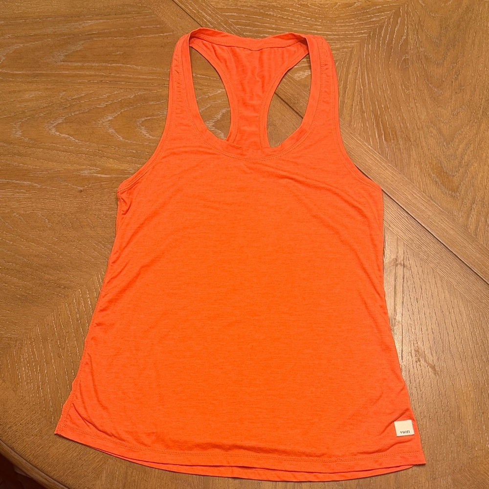 Vuori Orange Racerback Tank - Women's Athletic Top